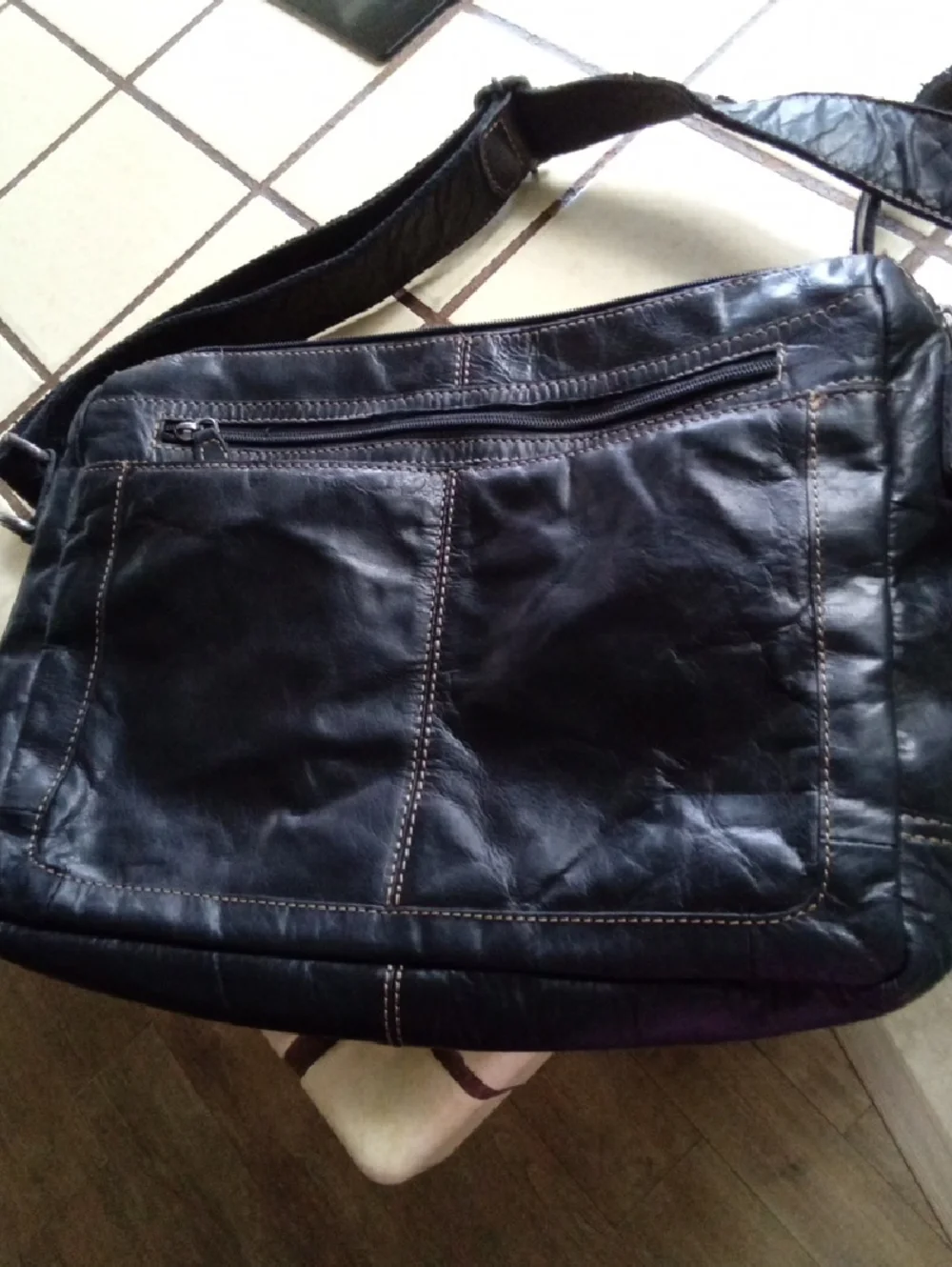 Jack George Leather Bag
